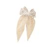 Stylish Girl Hair Clip Breathable Tulle Component Easy to Attach Enhances Outfits Decorative for Event Daily Wear Lace Bows Hair Clip for Girl view 3