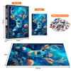 500 Piece Jigsaw Puzzles Fantasy Deer Floral Forest for Adults 14+ view 2