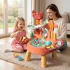 Water Table for Toddlers, 35x45x49cm Kids Water and Sand Activity Sensory Playset with Running Recirculating & Fishing Toy Set, Summer Outdoor Toys for Kids Toddlers 1-3 Years Olds (Style 1) view 3
