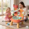 Water Table for Toddlers, 35x45x49cm Kids Water and Sand Activity Sensory Playset with Running Recirculating & Fishing Toy Set, Summer Outdoor Toys for Kids Toddlers 1-3 Years Olds (Style 1) view 4