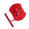 Children Jumping Ball, Kids Hopping Ball Toy with Non - Slip Pedal and Sponge Handle Rope, Inflatable Bounce Space Ball for Ages 4+, Includes Inflator and Needle (Red) view 3
