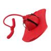 Children Jumping Ball, Kids Hopping Ball Toy with Non - Slip Pedal and Sponge Handle Rope, Inflatable Bounce Space Ball for Ages 4+, Includes Inflator and Needle (Red) view 4