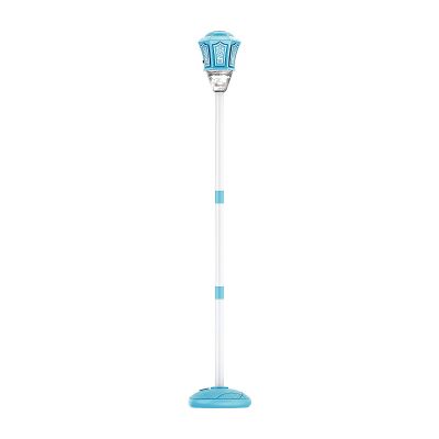 1pc Automatic Bubble Machine for Kids, Standing Bubble Machine with Lights Music, Rechargeable Stand Up BubbleMachine, Street Lamp Bubbles Tower, Detachable Bubbles Wand for Parties Wedding Outdoor
