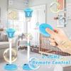 1pc Automatic Bubble Machine for Kids, Standing Bubble Machine with Lights Music, Rechargeable Stand Up BubbleMachine, Street Lamp Bubbles Tower, Detachable Bubbles Wand for Parties Wedding Outdoor view 2