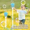 1pc Automatic Bubble Machine for Kids, Standing Bubble Machine with Lights Music, Rechargeable Stand Up BubbleMachine, Street Lamp Bubbles Tower, Detachable Bubbles Wand for Parties Wedding Outdoor view 4