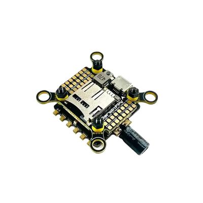 3-4S F411 Flight Controller with 4-in-1 30A ESC Stack Compatible with 25mm+ FPV Quadcopter Frames(only 30A ESC)
