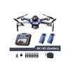 2026 New GT8 Drone 4.3 Inch 4K 6k Professional HD 360 Dual Cameras 5G WIFI Brushless Motors Obstacle Avoidance Foldable Quadcopter(Blue 6K 2B) view 2
