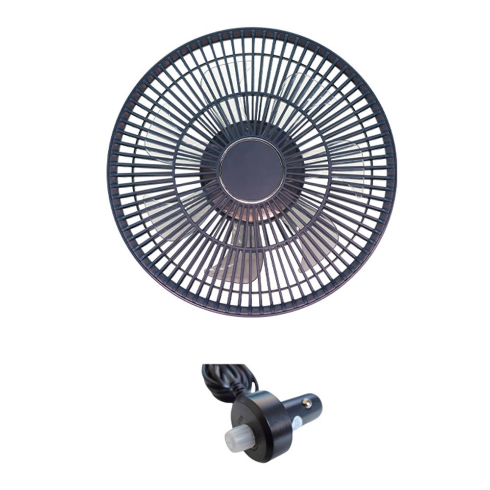 Ywmsfl Large 11Inches Car Cooling Fan with Quiet Brushless Motor Universals Electric Cooling Vehicle Coolers Tool Enduring Portable Air Circulation
