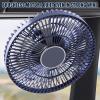 Ywmsfl Large 11Inches Car Cooling Fan with Quiet Brushless Motor Universals Electric Cooling Vehicle Coolers Tool Enduring Portable Air Circulation view 2