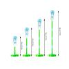 1 Set Automatic Bubble Machine, Standing Bubble Machine with Lights Music, Rechargeable Stand Up Bubble-Machine, Street Lamp Bubbles Tower, Detachable Bubbles Wand for Parties Wedding Outdoor view 3