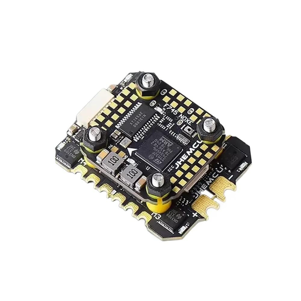 Flight Controller Stack ICM42688P F745 NOXE FC 16MB Black Box W AM32 60A 4in1 ESC 3-6S Compatible with RC FPV Drone(F745 NOXE 60A MINI)