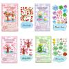 3D Stackable Stickers, Crystal Stacked 3D Building Stickers, Cute 3D Stickers Stacking, 3D Puffy Cartoon Resin Decorative Stickers Kit for Kids & Adults Desktop Ornaments (4pcs b) view 1