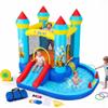 AKEYDIY Bouncy House for Kids, 5-in-1 Inflatable Bouncer with Slide, Ball Pit & Ring Toss, Heavy Duty Oxford Jumping Castle for Backyard Outdoor Indoor, Includes Blower & Balls view 1