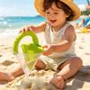 BGGJJ Sand & Water Mixing Funnel Toy for Beach Play, Spilling Funnel for Sandcastle Building, Sifting Tool for Shore Activities, Outdoor Sensory Toy for Kids & Adults, Garden Accessory(Green) view 3