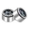 4PCS 2.2'' Aluminum Alloy Wheel Rim Tire Hub 64x36mm RC Upgrade Parts for 1/10 TRAXXAS TRX4 AXIAL SCX10 90046 YK4102 D90 MJX H8H Crawler RC Car (Titanium) view 2
