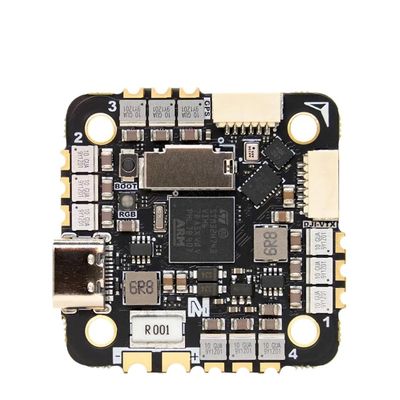 MicoAir H743 V2 AIO Flight Controller with Integrated 45A ESC, Compatible with AM32 Firmware, Supports 2-6S LiPo and INAV/PX4(PX4)