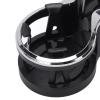 2 in 1 Cup Holder, Black ABS Double Drink Organizer with Base for Bottles, Cans and Cups Under 70mm view 3