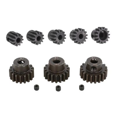 11T-15T/15T-19T/18T-22T 5mm Hole Metal Gear Fit For 1/8 RC Car Brushed Brushless Motor Diy Accessories(M1 11T-15T 5pcs)
