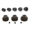 11T-15T/15T-19T/18T-22T 5mm Hole Metal Gear Fit For 1/8 RC Car Brushed Brushless Motor Diy Accessories(M1 11T-15T 5pcs) view 1