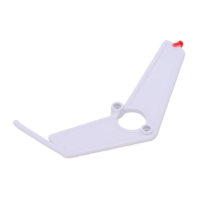 Drfeify RC Helicopter Tail Fin Set, Vertical and Horizontal Fuselage Decor Spare Parts for RC Aircraft Enthusiasts and Hobbyists (Black) (White)