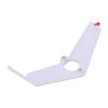 Drfeify RC Helicopter Tail Fin Set, Vertical and Horizontal Fuselage Decor Spare Parts for RC Aircraft Enthusiasts and Hobbyists (Black) (White) view 1
