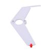 Drfeify RC Helicopter Tail Fin Set, Vertical and Horizontal Fuselage Decor Spare Parts for RC Aircraft Enthusiasts and Hobbyists (Black) (White) view 2
