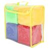 Asixxsix Foam Dice, Large 4 Pcs Set Improves Balance Coordination Spatial Orientation Jumbo Dice Foam with Storage Bag for Classroom Board Games Educational Tools Themed view 3