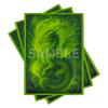 100 PCS TCG/MTG Card Sleeves, Matte Back Anti-Slip & Easy Shuffling Applicable to OCG CCG DTCG PTCG, 2.6 x 3.6 in Standard Size Cards (Forest Warden) view 1