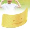 ICRPSTU Balance Board Rocker Board Wobble for Kids 0-6 Years Balance Training Sensory Integration Body Coordination Plastic Seesaw with Elastic Ball for Toddlers Teens (Yellow) view 3