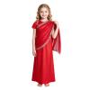 Freebily Girls Stage Performance Dress Indian Ethnic Wear Salwar Suit Short Sleeve Maxi Robe Long Gown Red 6-7 Years view 1