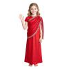 Freebily Girls Stage Performance Dress Indian Ethnic Wear Salwar Suit Short Sleeve Maxi Robe Long Gown Red 6-7 Years view 3
