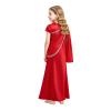 Freebily Girls Stage Performance Dress Indian Ethnic Wear Salwar Suit Short Sleeve Maxi Robe Long Gown Red 6-7 Years view 4