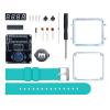 Peiiwdc LED Digital Clock Kits with Display Straps Components for Customizable Electronics Projects Not Tools Required LED Electronic Clock Kits view 3