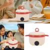 Phefop Supplementary Food Bowl, Stainless Steel Insulation, Rechargeable Heating, Constant Temperature Bowl for Babies and Toddlers view 3