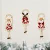 Christmas Cartoon Santa Snowman Door Hangers Door Handle Pendant Ornament Hanging Sign Decoration Festival Home Decors Festival Home Decors view 2
