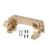 Rc Bumper Models Parts Compatible with Traxxas for TRX4 1/10 RC Crawler Car Truck Upgrade Accessories Parts Brass Front Bumper W/Servo Mount view 2