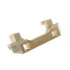 Rc Bumper Models Parts Compatible with Traxxas for TRX4 1/10 RC Crawler Car Truck Upgrade Accessories Parts Brass Front Bumper W/Servo Mount view 3
