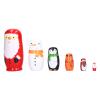 Spryflower 6Pcs Russian Nesting Dolls, Wooden Handcrafted Matryoshka Dolls, Cartoon Painted Desktop Ornament for Home Decoration, Festive Gift for Christmas Birthday Halloween view 1