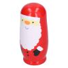 Spryflower 6Pcs Russian Nesting Dolls, Wooden Handcrafted Matryoshka Dolls, Cartoon Painted Desktop Ornament for Home Decoration, Festive Gift for Christmas Birthday Halloween view 3