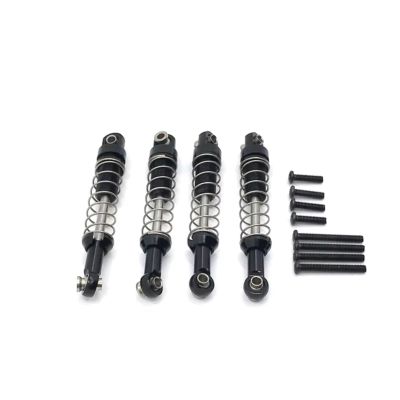 RC Car Accessories for MN D90 D91 D96 for MN98 99S for WPL Metal Shock Absorber Remote Control Car Upgrade Parts Accessories(Black)