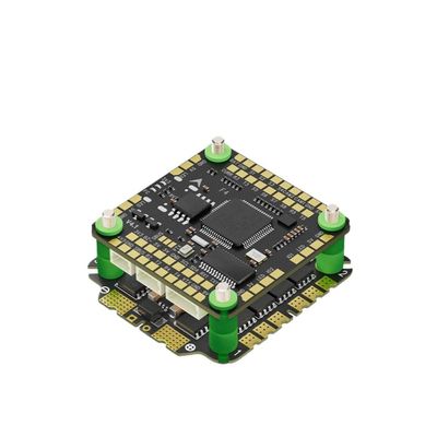 55A 4-in-1 ESC 30x30mm Stack Compatible with F455 V4 and F405 V4 Flight Controllers for FPV Freestyle Drones, Supports 3-6S LiPo, AM32 Ready