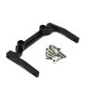 RC Cars Models Compatible with Axial for SCX10 CC01 F350 D90 1/10 RC Crawler Car Upgrade Parts Aluminum Alloy Electronic Box Beams Mount(Black) view 2