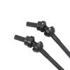 RC Cars Models Compatible with Axial for Capra 1.9 for UTB for Buggy 1/10 RC Crawler Steel Front Drive Shaft CVD Three Joint Shaft 52 Degree Steering view 2