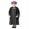 ACSUSS Girls 100th Day of School Outfit Grandma Dress with Lace Shawl Stage Performance Pretend Play Sets Blue 4 Years view 1