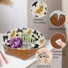 2Pcs PU Dice Holder Folding for RPG DND Table Games, Dice Trays Storage Box Portable Folding Rolling Dice Tray, Labrador Background view 2