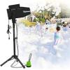1000W/2000W Summer Foam Party Machine, Shaking Head Jet Bubble Machine Water Play Foam Blaster Outdoor Pool Party Foam Cannon with 6-10M Distance and 80 Coverage for Holiday & Birthday(1000W) view 1