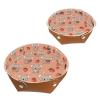 2Pcs PU Dice Holder Folding for RPG DND Table Games, Dice Trays Storage Box Portable Folding Rolling Dice Tray, Strawberry Koala view 1