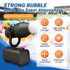 1000W/2000W Party Foam Machine, Shaking Head Jet Bubble Machine Large Stage Foam Machine Summer Pool Water Toys with 6-10M Distance and 40 Coverage for Outdoor Parties Water Park Pool Party(2000W) view 3