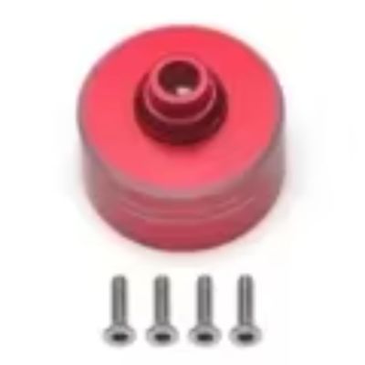 RC Upgrades for Tamiya for TT02 4WD XV-02 PRO CHASSIS-58707 1/10 Aluminum Alloy Differential Case with Screws Kit RC Car Accessories(Red)