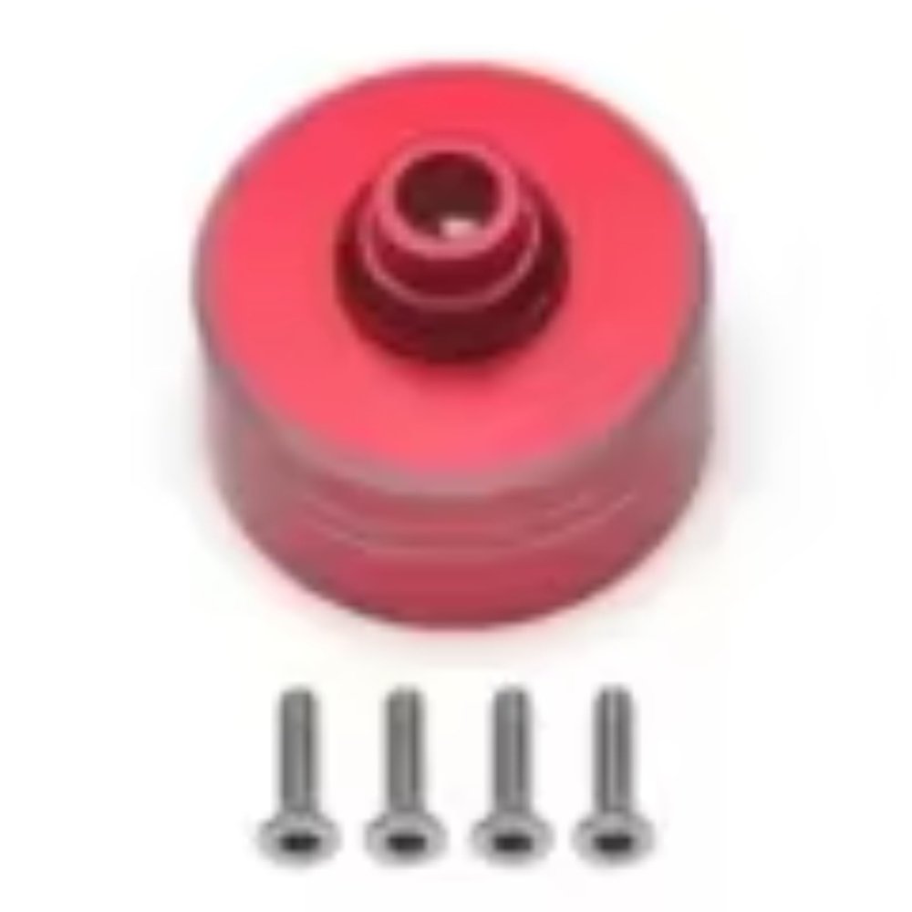 RC Upgrades for Tamiya for TT02 4WD XV-02 PRO CHASSIS-58707 1/10 Aluminum Alloy Differential Case with Screws Kit RC Car Accessories(Red)